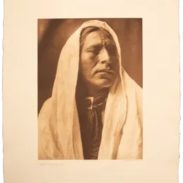AHLA "Willow" Taos photogravure print by Edward S. Curtis - 23x19