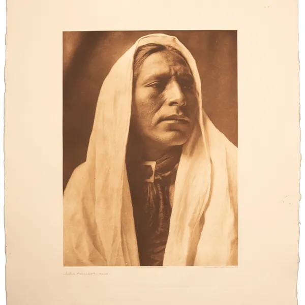 AHLA "Willow" Taos photogravure print by Edward S. Curtis - 23x19