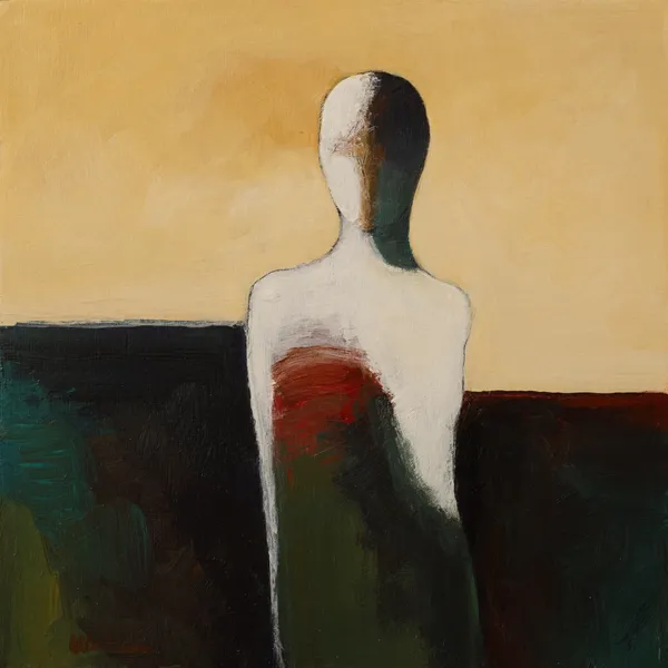 Canyon Place #2 by Jean Wallin - 10x10 acrylic painting
