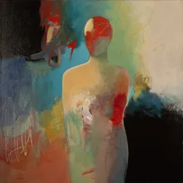 Era of Color by Jean Wallin - 24x24 figurative acrylic painting